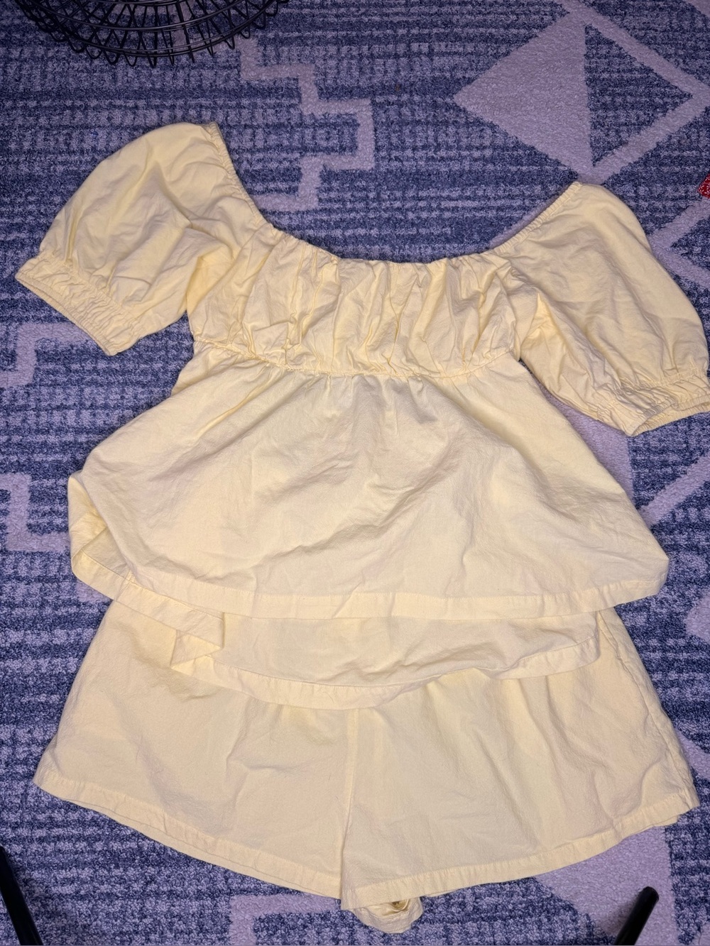 NWOT Free People Donnie Matching Short Set